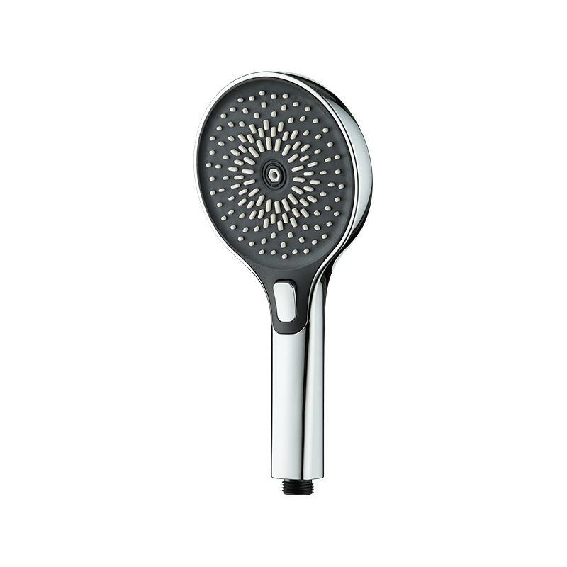 رأس دش يدوي متعدد الوظائف من السيليكون DS-252-2 مع تحكم بضغطة زر