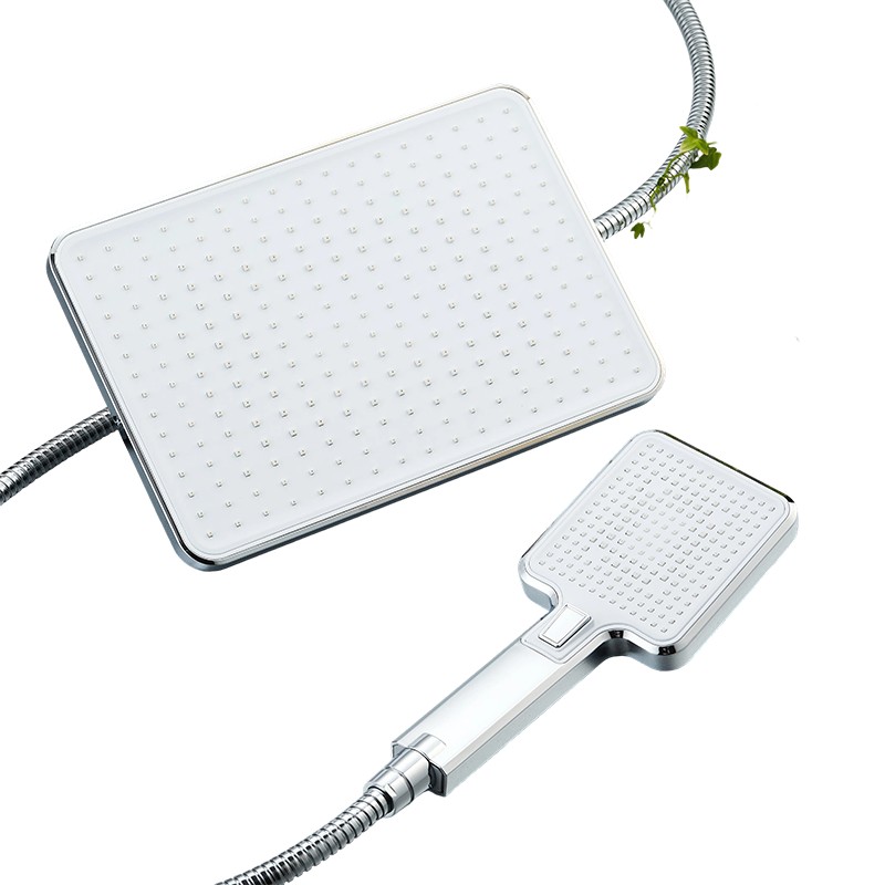 LD-345 245 100x120mm رأس دش سيليكون سائل ثلاثي الإعدادات