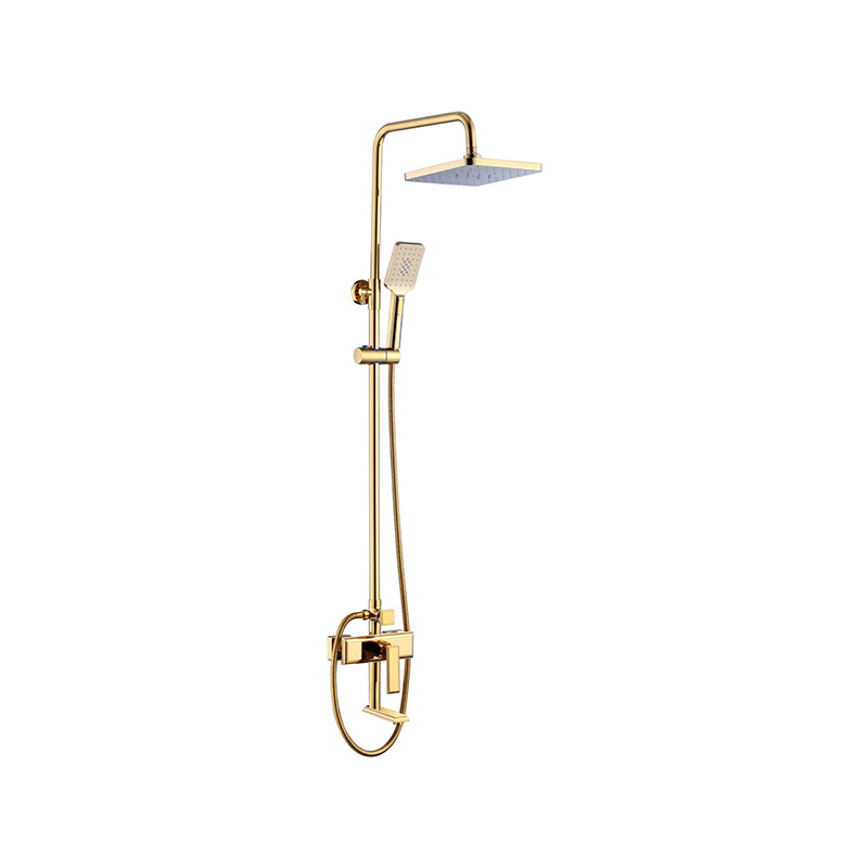 خلاط دش ساخن وبارد ذو مخرج سفلي ذهبي TM-1151